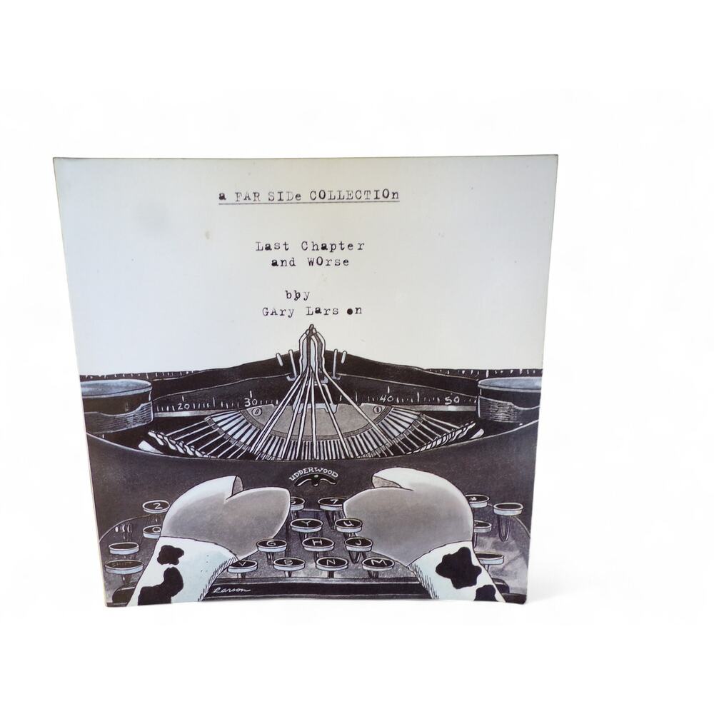 A Far Side Collection Last Chapter and Worse Gary Larson 1996 Softcover Book